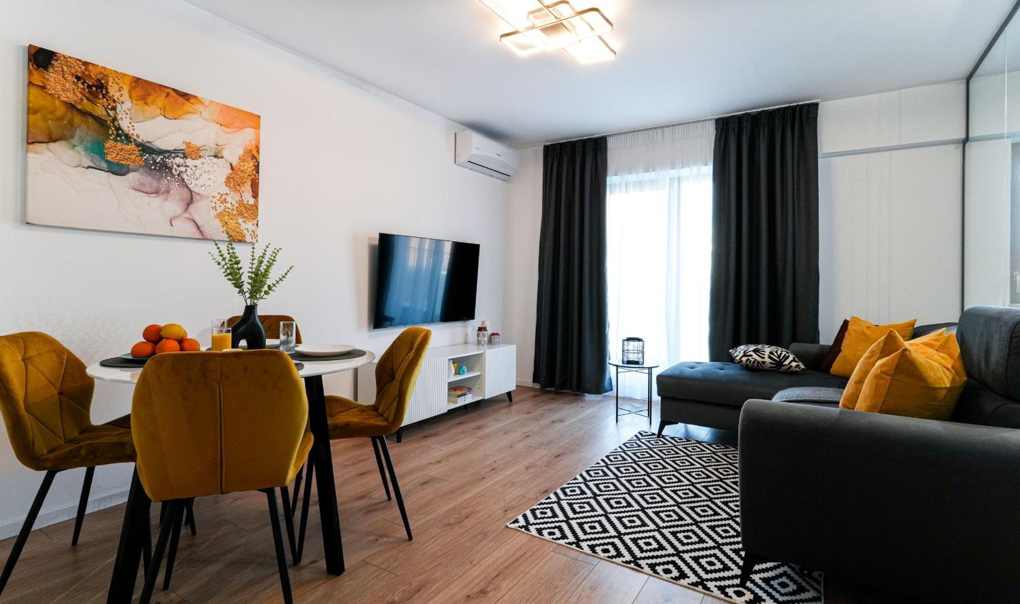 Sandra - Park-View Apt With Balcony & Parking Букурещ Екстериор снимка